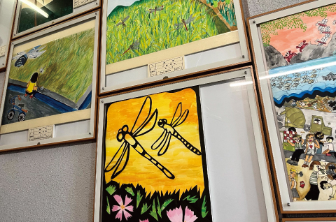 “WE LOVE TOMBOW” 绘画比赛的作品